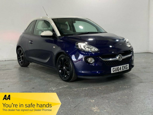 Vauxhall ADAM  1.2 JAM 3d 69 BHP LOW RATE FINANCE AVAILABLE