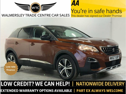 Peugeot 3008 Crossover  1.2 PureTech Allure SUV 5dr Petrol EAT Euro 6 (s/s 