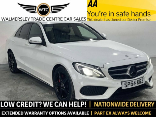 Mercedes-Benz C-Class C220 2.1 C220 BlueTEC AMG Line Saloon 4dr Diesel G-Tron 