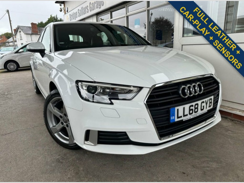 Audi A3  1.0 SPORTBACK TFSI SPORT 5d 114 BHP LEATHER SEATS,