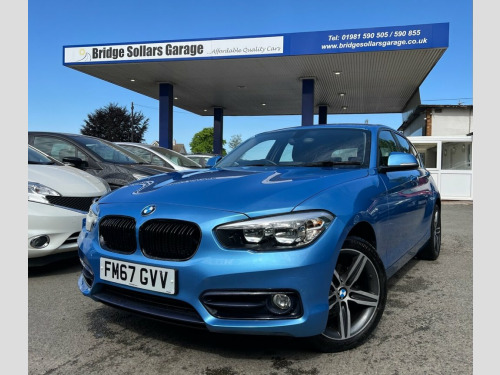 BMW 1 Series  1.5 118i Sport Hatchback 5dr Petrol Manual Euro 6 