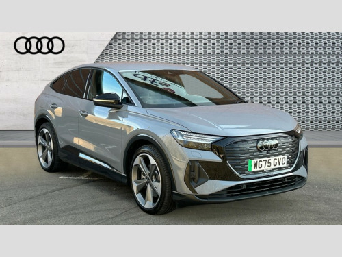 Audi Q4  Audi Q4 E-tron Sportback 210kW 45 82kWh Black Edition 5dr Auto