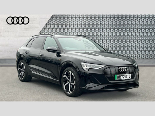 Audi E-Tron  E-TRON 230kW 50 Quattro 71kWh Black Edition 5dr Auto