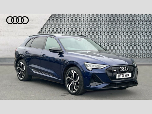 Audi E-Tron  E-TRON 300kW 55 Quattro 95kWh Black Edition 5dr Auto