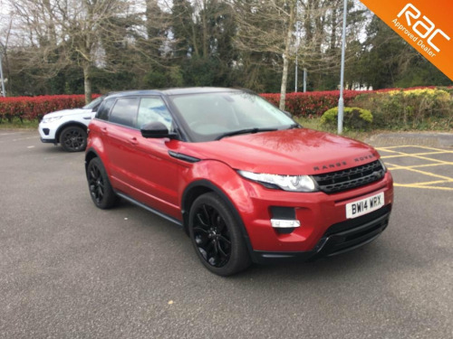 Land Rover Range Rover Evoque  2.2 SD4 DYNAMIC,CONTRAST ROOF,BLACK AND RED LTH,20INCH BLACK ED ALLOYS,FSH