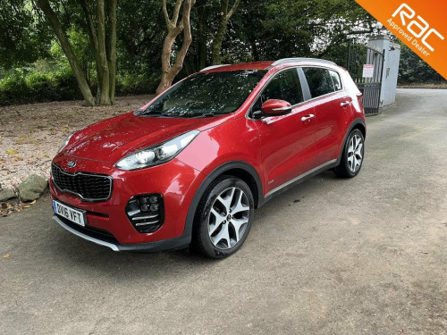 Kia Sportage  1.6 T-GDi GT-Line with black and ivory lth,fsh