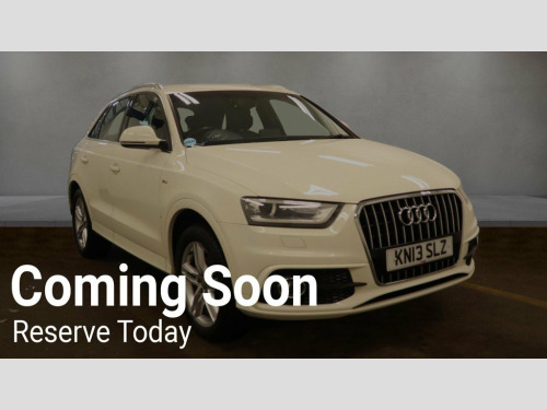 Audi Q3  2.0 TDI S line with black part lth,fsh