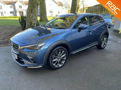 Mazda CX-3  2.0 SKYACTIV-G Sport Nav+with black/grey lth,FSH