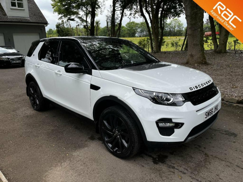 Land Rover Discovery Sport  2.0 TD4 HSE Black,Black lth,pan roof,7 seats,FSH