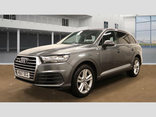 Audi Q7  3.0 TDI V6 S line,with over £4,920.00 extras added,fsh