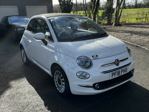 Fiat 500C  1.2 1.2 69hp Lounge Convertible,half lth,fsh 