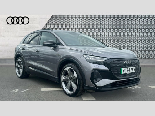 Audi Q4  Audi Q4 E-tron Estate 210kW 45 82kWh Black Edition 5dr Auto