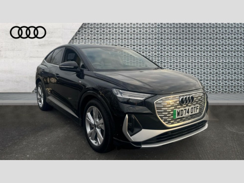 Audi Q4  Audi Q4 E-tron Sportback 210kW 45 82kWh S Line 5dr Auto [Leather/Tech Pack]