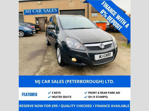 Vauxhall Zafira  1.7 CDTi ecoFLEX Design Euro 5 5dr (SNav)