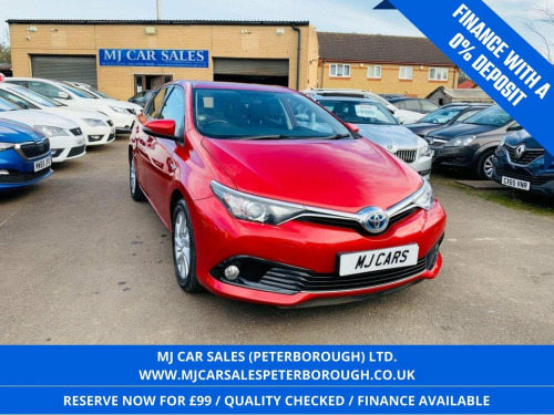 Toyota Auris  1.8 VVT-h Business Edition CVT Euro 6 (s/s) 5dr