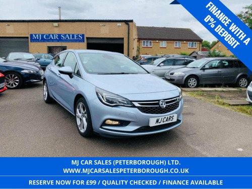 Vauxhall Astra  1.6i Turbo SRi Euro 6 (s/s) 5dr