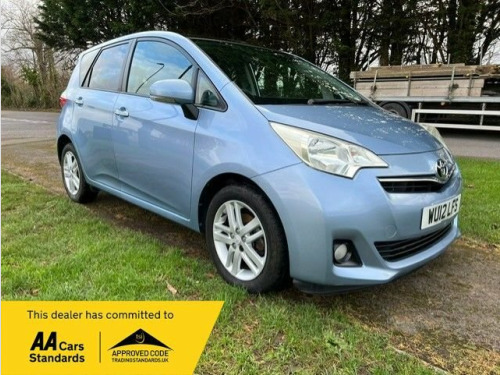 Toyota Verso S  1.33 Dual VVT-i T Spirit MPV 5dr Petrol Manual Eur