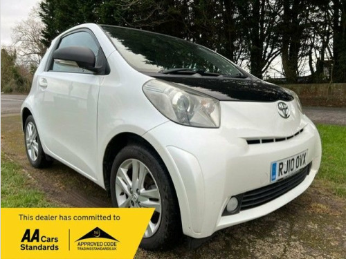 Toyota iQ  1.33 Dual VVT-i 3 Hatchback 3dr Petrol Manual Euro