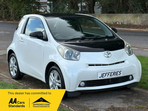 Toyota iQ  1.33 Dual VVT-i 3 Hatchback 3dr Petrol Manual Euro