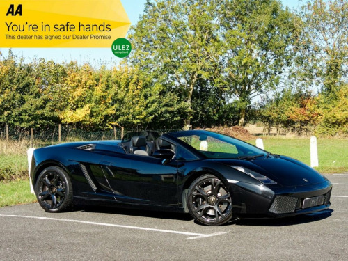 Lamborghini Gallardo  5.0 V10 Spyder 2dr Petrol EGear 4WD Euro 4 (520 ps