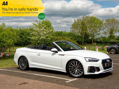 Audi A5  2.0 TFSI 40 S line Convertible 2dr Petrol S Tronic