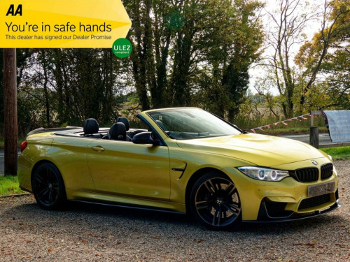 BMW M4  3.0 BiTurbo Convertible 2dr Petrol DCT Euro 6 (s/s