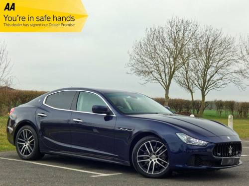 Maserati Ghibli  3.0D V6 Saloon 4dr Diesel ZF Euro 5 (s/s) (275 ps)