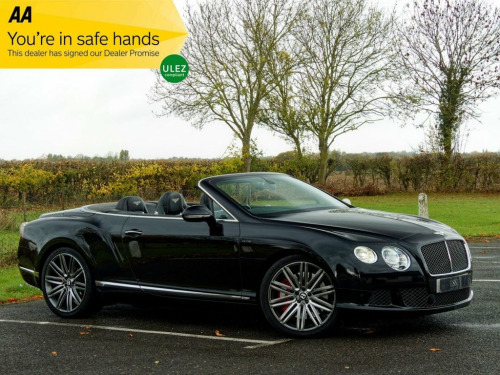 Bentley Continental  6.0 W12 GTC Speed Convertible 2dr Petrol Auto 4WD 