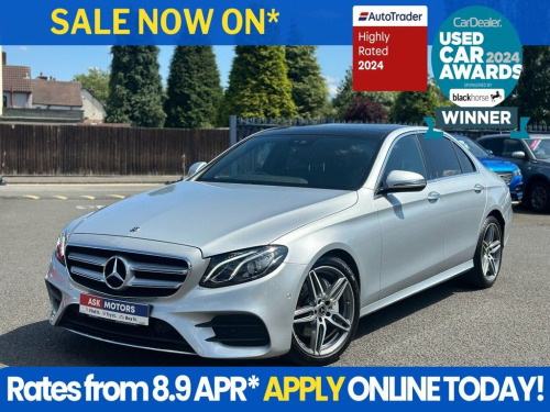 Mercedes-Benz E-Class  2.0 E 220 D AMG LINE PREMIUM 4d 192 BHP