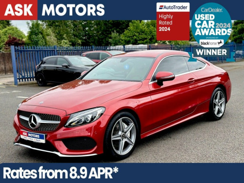 Mercedes-Benz C-Class  2.0 C 200 AMG LINE 2d 181 BHP ARRIVING TO STOCK SO