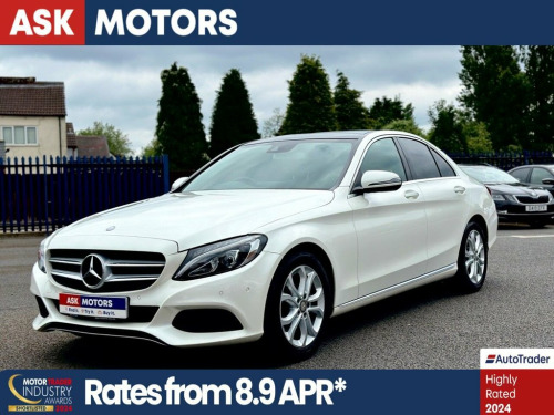 Mercedes-Benz C-Class C200 2.0 C200 SPORT PREMIUM PLUS 4d 184 BHP