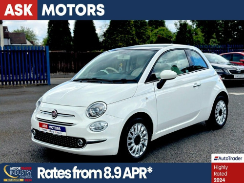 Fiat 500  1.2 LOUNGE 3d 69 BHP PANORAMIC ROOF 