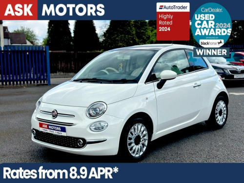 Fiat 500  1.2 LOUNGE 3d 69 BHP PANORAMIC ROOF 