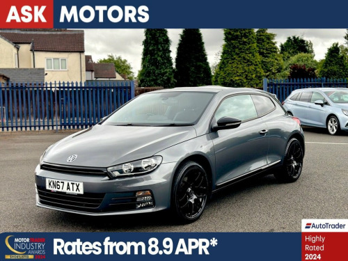 Volkswagen Scirocco  2.0 GT BLACK EDITION TDI DSG BMT 2d 182 BHP