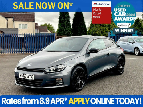 Volkswagen Scirocco  2.0 GT BLACK EDITION TDI DSG BMT 2d 182 BHP