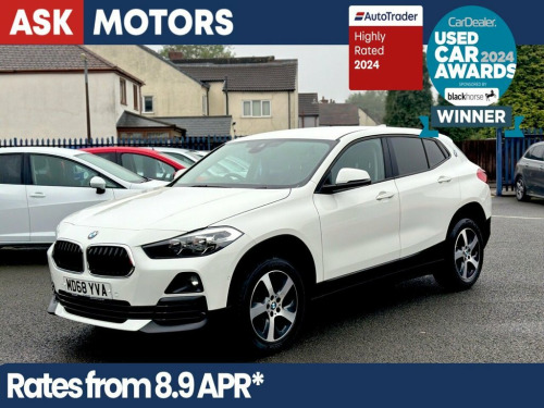 BMW X2  1.5 SDRIVE18I SE 5d 139 BHP ALPINE WHITE PDC PARKI