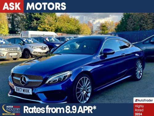 Mercedes-Benz C-Class  2.1 C220d AMG Line (Premium Plus) Coupe 2dr Diesel