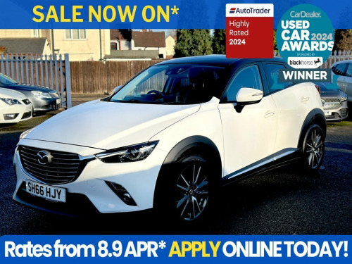 Mazda CX-3  2.0 SKYACTIV-G Sport Nav SUV 5dr Petrol Manual 4WD