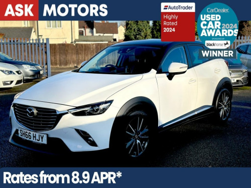 Mazda CX-3  2.0 SKYACTIV-G Sport Nav SUV 5dr Petrol Manual 4WD