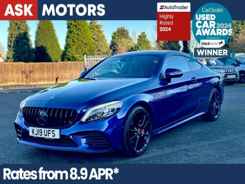 Mercedes-Benz C-Class  2.0 C220d AMG Line (Premium) Coupe 2dr Diesel G-Tr