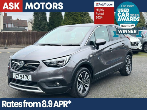 Vauxhall Crossland X  1.5 Turbo D Elite Nav SUV 5dr Diesel Manual Euro 6