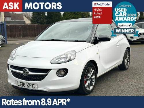 Vauxhall ADAM  1.2i JAM Hatchback 3dr Petrol Manual Euro 6 (70 ps