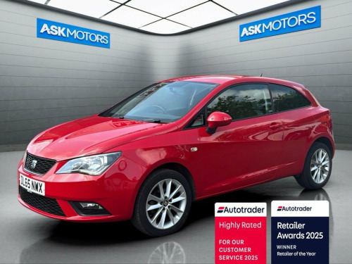 SEAT Ibiza  1.0 Vista Sport Coupe 3dr Petrol Manual Euro 6 (75