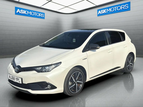 Toyota Auris  1.8 VVT-h Design Hatchback 5dr Petrol Hybrid CVT E