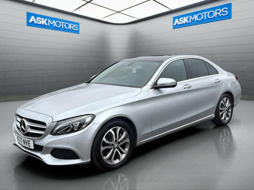 Mercedes-Benz C-Class C200 2.0 C200 Sport (Premium) Saloon 4dr Petrol G-Troni