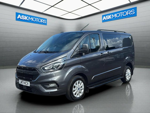 Ford Transit Custom  2.0 320 EcoBlue Limited Crew Van Double Cab 5dr Di