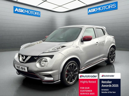 Nissan Juke  1.6 DIG-T Nismo RS SUV 5dr Petrol Manual Euro 5 (2