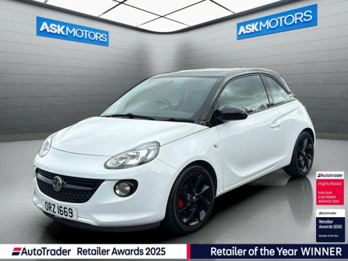Vauxhall ADAM  1.2i ecoFLEX ENERGISED Hatchback 3dr Petrol Manual