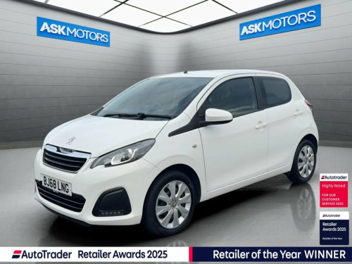 Peugeot 108  1.0 Active Hatchback 5dr Petrol Manual Euro 6 (72 