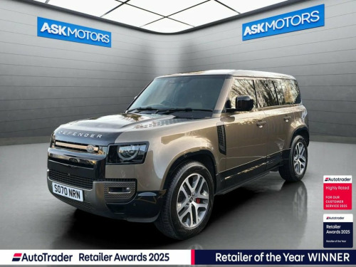 Land Rover Defender  3.0 P400 MHEV X SUV 5dr Petrol Auto 4WD Euro 6 (s/ 